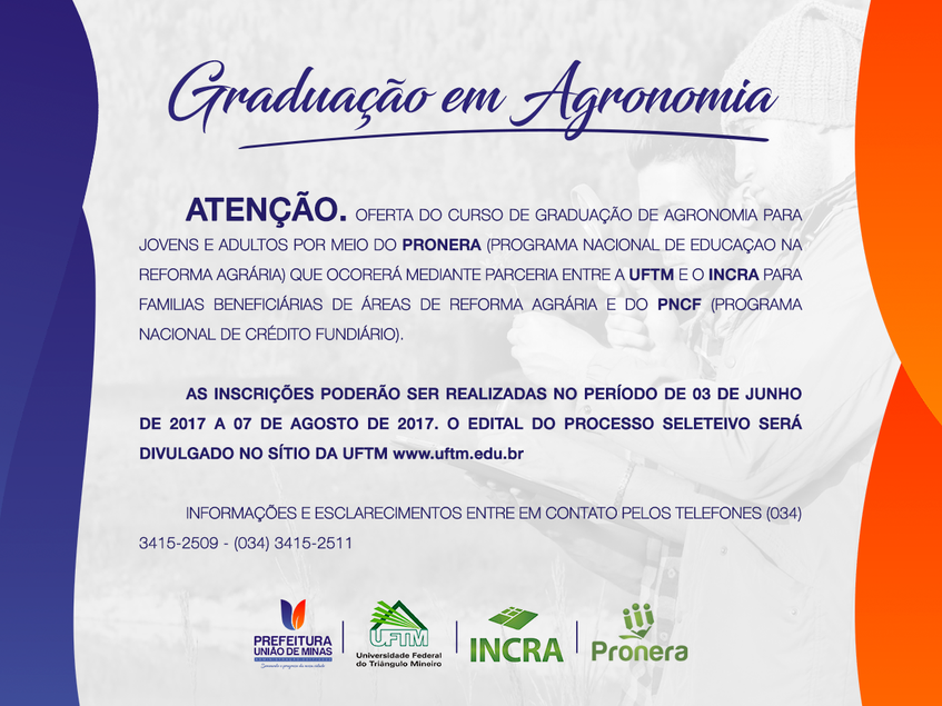 CURSO DE AGRONOMIA